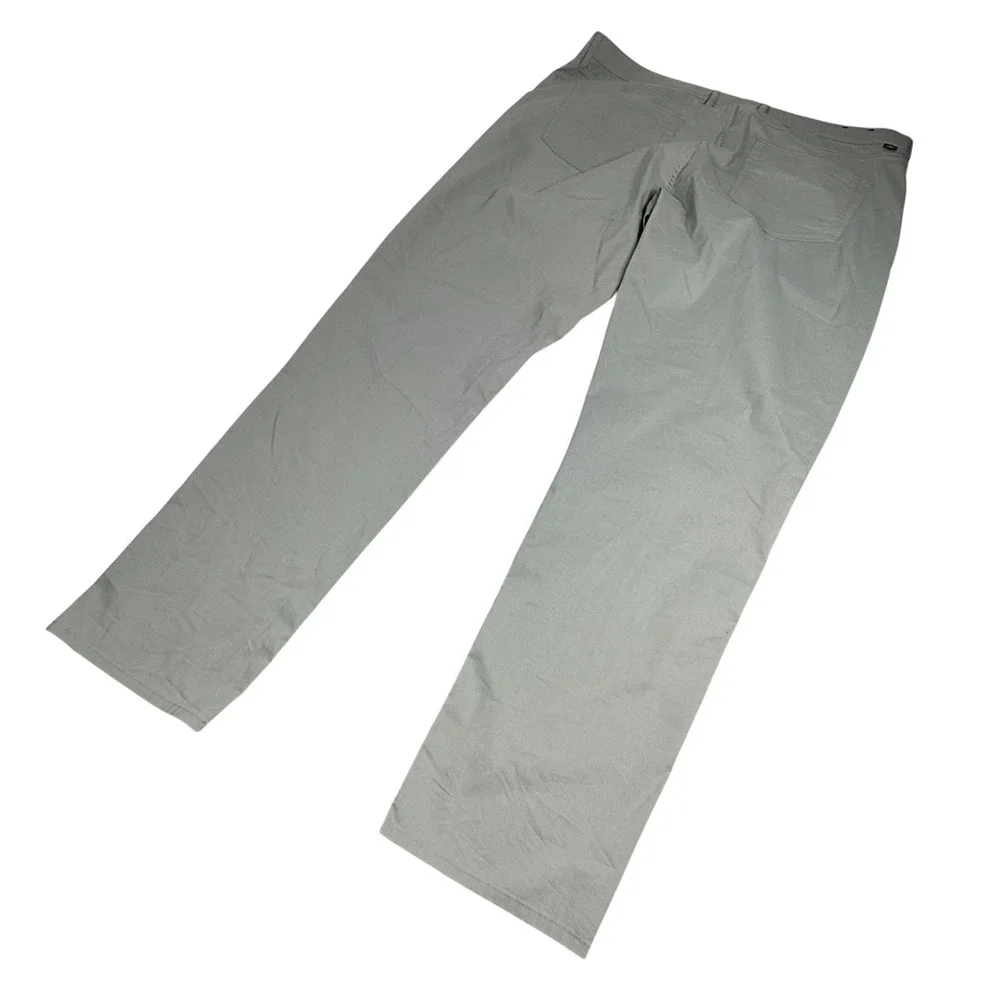 Faherty Reserve Movement 5-Pocket Chino Pant 42x34 Willow Green MBC0104-WEG Mens